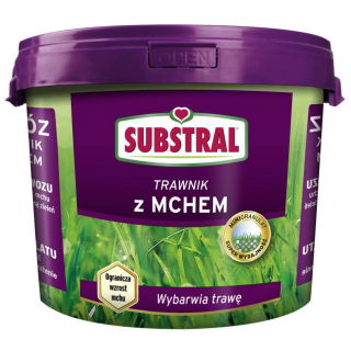 Nawóz do trawnika z mchem - długotrwały efekt - Substral - 10 kg