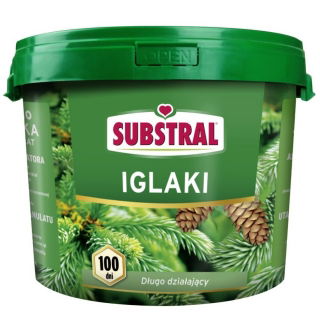 Nawóz długo działający do iglaków - 100 dni - Substral - 5 kg