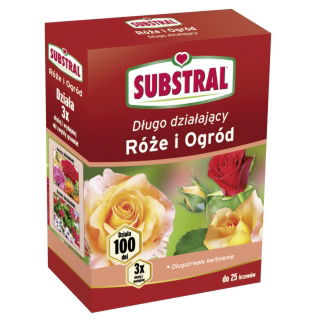Nawóz długo działający do róż - 100 dni - Substral - 1 kg