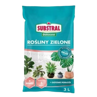 Ziemia do roślin zielonych - Substral - 3 litry