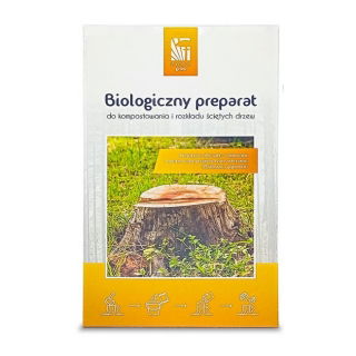 Grzybnia do skutecznego usuwania pni i kompostowania