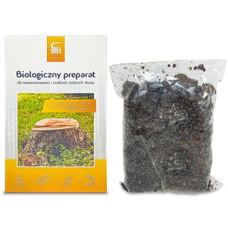Grzybnia do skutecznego usuwania pni i kompostowania