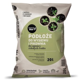 Podłoże do wysiewu nasion i pikowania młodych roślin - 20 litrów
