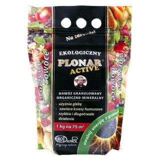 Plonar Active do warzyw i owoców - nawóz organiczno-mineralny z kwasami humusowymi - 5 kg