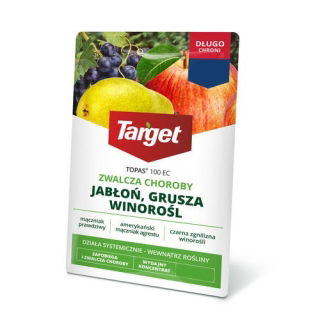 Topas 100 EC - na choroby grzybowe jabłoni, gruszy, winorośli i innych - Target - 100 ml