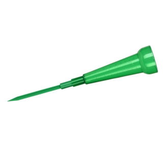 Deszczomierz przezroczysty plastikowy - miarka 24 cm