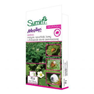 Mospilan 20 SP - zwalcza szkodniki - mszyca, larwy i chrząszcze stonki - Sumin - 20 g