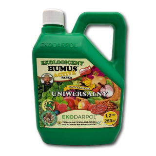 Humus Active Papka - ekologiczny nawóz uniwersalny - uzupełnienie do konewki - 1,2 litra