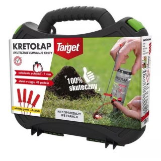 Najskuteczniejszy kretołap do eliminacji kretów - Target