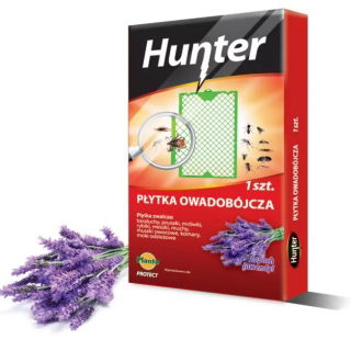 Płytka owadobójcza o zapachu lawendy - Hunter