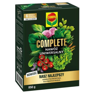 Nawóz długodziałający uniwersalny do roślin w domu i na balkonie - Compo Complete - 850 g