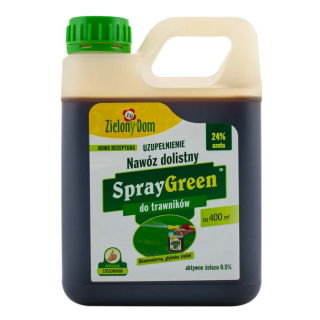 Nawóz dolistny do trawników - uzupełnienie do konewki - Zielony Dom - 950 ml