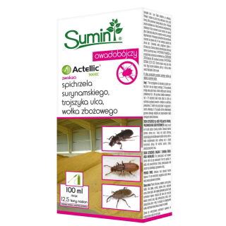Actellic 500 EC - na szkodniki typu wołek, spichrzel, trojszyk - Sumin - 100 ml