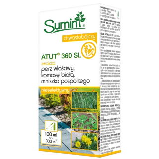 Atut 360 SL - zwalcza chwasty jedno i dwuliścienne - Sumin - 100 ml