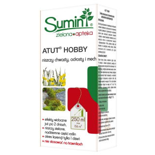 Atut Hobby - zwalcza chwasty i mech - Sumin - 250 ml