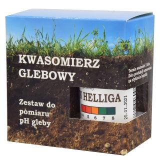 Kwasomierz glebowy - pH test - łatwy w użyciu zestaw