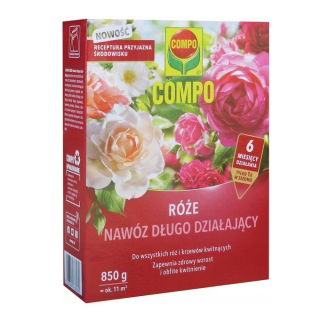 Nawóz długo działający do róż - Compo - 850 g