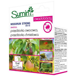 Nissorun Strong 250 SC - zwalcza wszystkie stadia rozwojowe przędziorków - Sumin - 5 ml