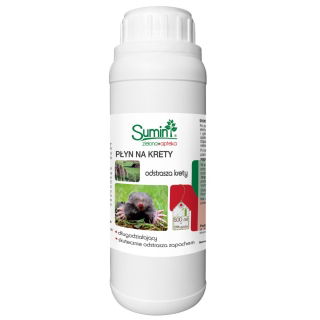Płyn na krety - skuteczne odstraszanie kretów - Sumin - 550 ml