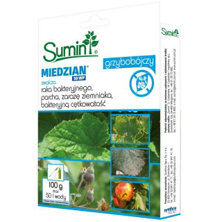 Miedzian 50 WP - na choroby bakteryjne i grzybowe - Sumin - 100 g
