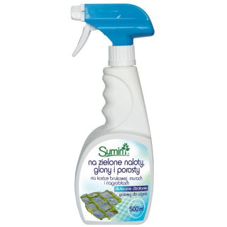 Skuteczny środek na zielone naloty, glony, porosty na bruku i innych powierzchniach - Sumin - 500 ml