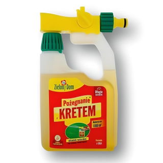 Odstraszacz kretów - Pożegnanie z kretem - Zielony Dom - 950 ml