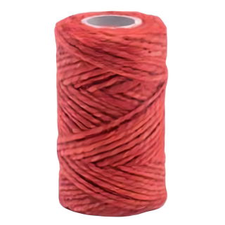 Sznurek jutowy - czerwony - 50g/25m