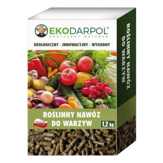 Nawóz roślinny do warzyw - innowacyjny granulat - 1,2 kg