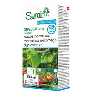 Orvego 525 SC -  grzybobójczy, na zarazę ziemniaka i mączniaka - Sumin - 100 ml