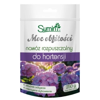Nawóz rozpuszczalny do hortensji - Moc obfitości - Sumin - 250 g