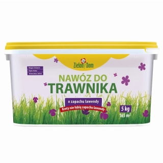 Nawóz do trawnika o zapachu lawendy - Zielony Dom - 5 kg