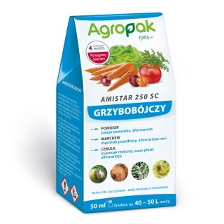 Amistar 250 SC - na choroby grzybowe warzyw - szerokie spektrum - Agropak - 50 ml