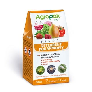 BioSAP - na mszyce, przędziorki, mączliki, ziemiórki - w domu i ogrodzie - Agropak - 20 ml