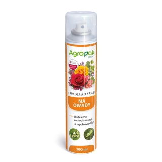 Chillgard Spray - na mszyce, mączliki i gąsienice - bardzo łatwy w użyciu - Agropak - 300 ml