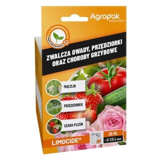 Limocide 3 w 1 - przędziorkobójczy, owadobójczy, grzybobójczy - Agropak - 30 ml