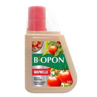 Wapń do pomidorów, papryki, ogórków - Wapnella - na pękanie owoców i gnicie pędów - Biopon - 250 ml