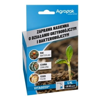 Zaprawa nasienna VitaSeed - grzybobójcza i bakteriobójcza - Agropak - 5 ml