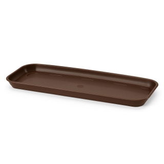 Podstawka do skrzynki balkonowej Venus Mat Eco Recycled - brązowa - 40 cm