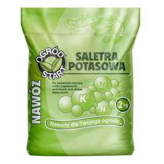 Saletra potasowa - nawóz azotowo-potasowy do ogrodu - 2 kg