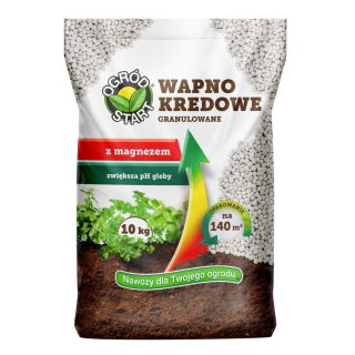 Wapno kredowe ogrodowe - do stosowania prawie cały rok, na każdą glebę - Ogród-Start - 10 kg