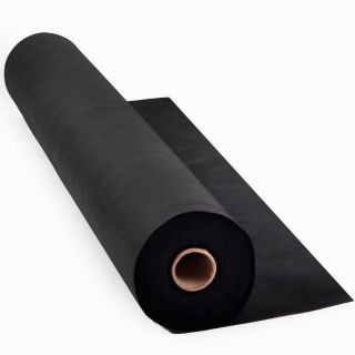Włóknina czarna na chwasty - do ściółkowania - 1,06 x 50,00 m