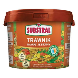 Nawóz do trawnika - jesienny - ochrona zimą, intensywna zieleń wiosną - Substral - 5 kg