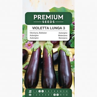 Oberżyna, Bakłażan Violetta Lunga 3