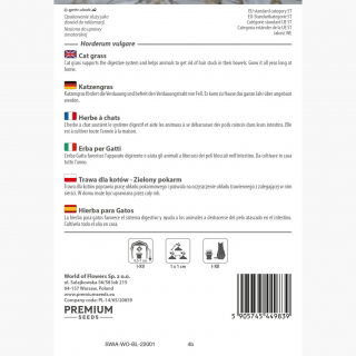 Trawa dla kotów - Zielony pokarm