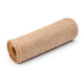 Wstążka jutowa - naturalna - 25 cm / 5 metrów