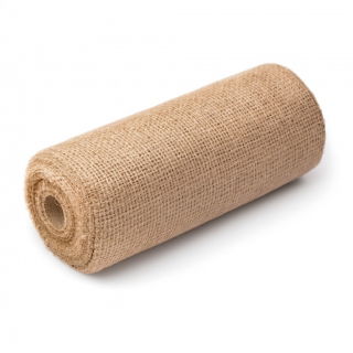 Wstążka jutowa - naturalna - 30 cm / 10 metrów