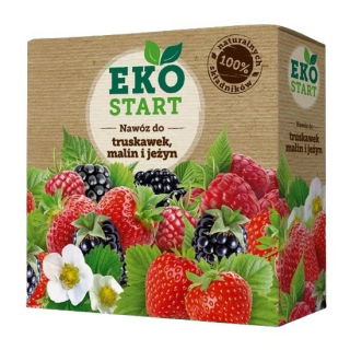 EKO Nawóz do truskawek, malin i jeżyn - wieloskładnikowy i kompleksowy - Ogród-Start - 1,5 kg