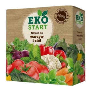 EKO Nawóz do warzyw i ziół - wieloskładnikowy i kompleksowy - Ogród-Start - 1,5 kg