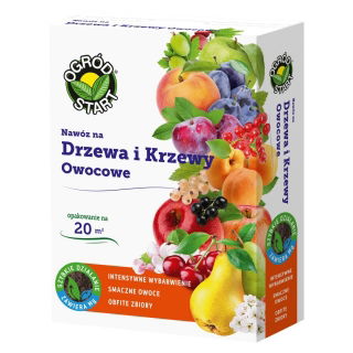 Nawóz do drzew i krzewów owocowych - wieloskładnikowy i kompleksowy - Ogród-Start - 1 kg