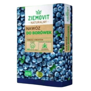 Naturalny nawóz do borówek - więcej owoców z każdego krzaczka - Ziemovit - 1 kg